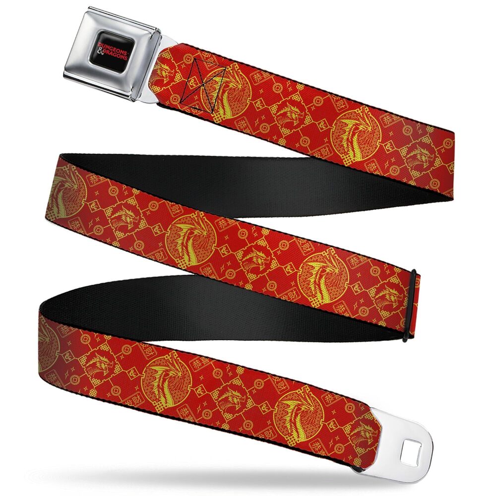5273 Dungeons & Dragons Belt, Seatbelt Buckle, Dungeons & Dragons Year of